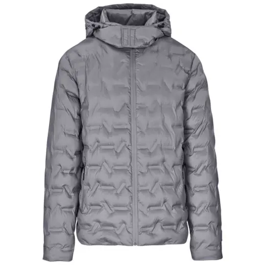 Mens Vancouver Jacket Light Grey Front